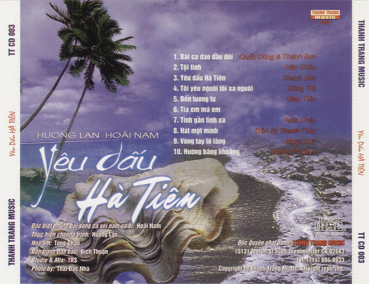 Thanh Trang CD003 - Yêu Dấu Hà Tiên
