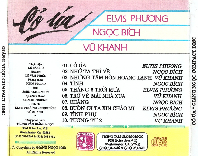 Giáng Ngọc CD - Cỏ Úa