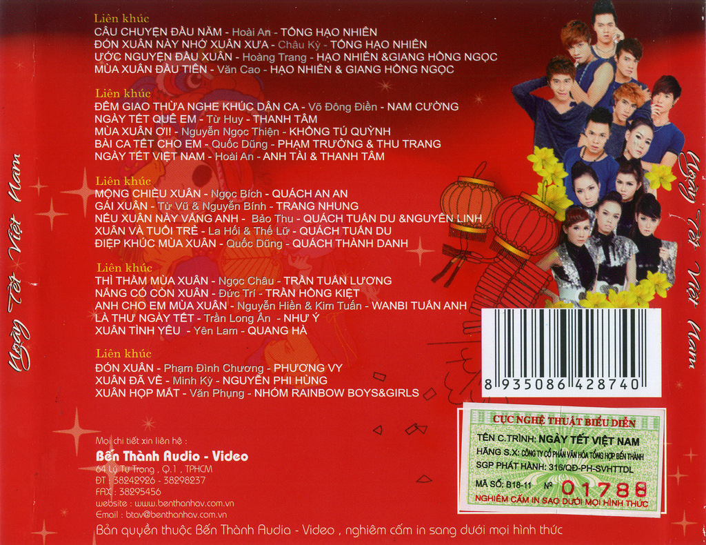Bến Thành CD - Liên Khúc Xuân - Ngày Tết Việt Nam