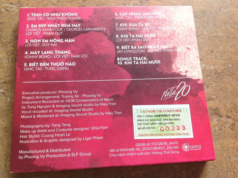 Dihavina CD - Khi Ta 20