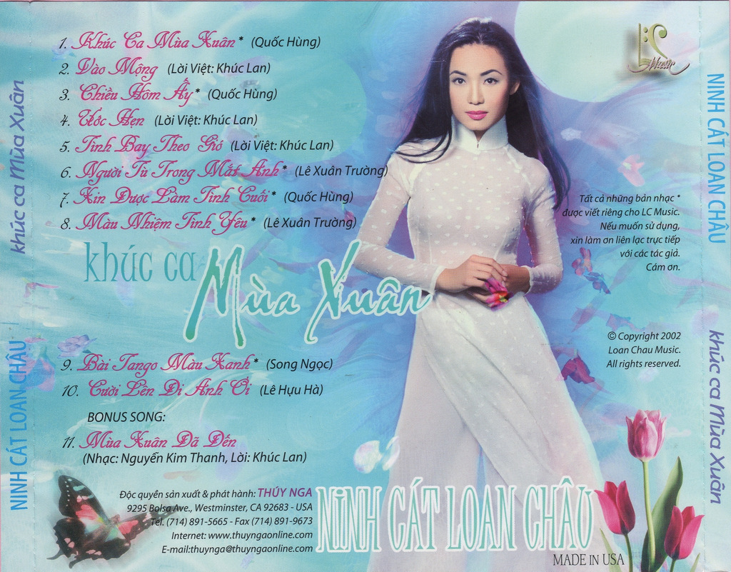 Thúy Nga CD - Khúc Ca Mùa Xuân