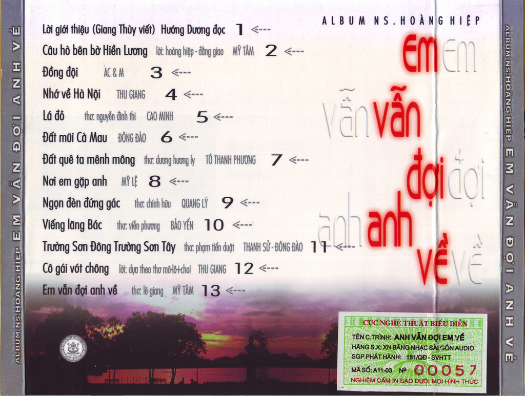 Sài Gòn CD - Em Vẫn Đợi Anh Về