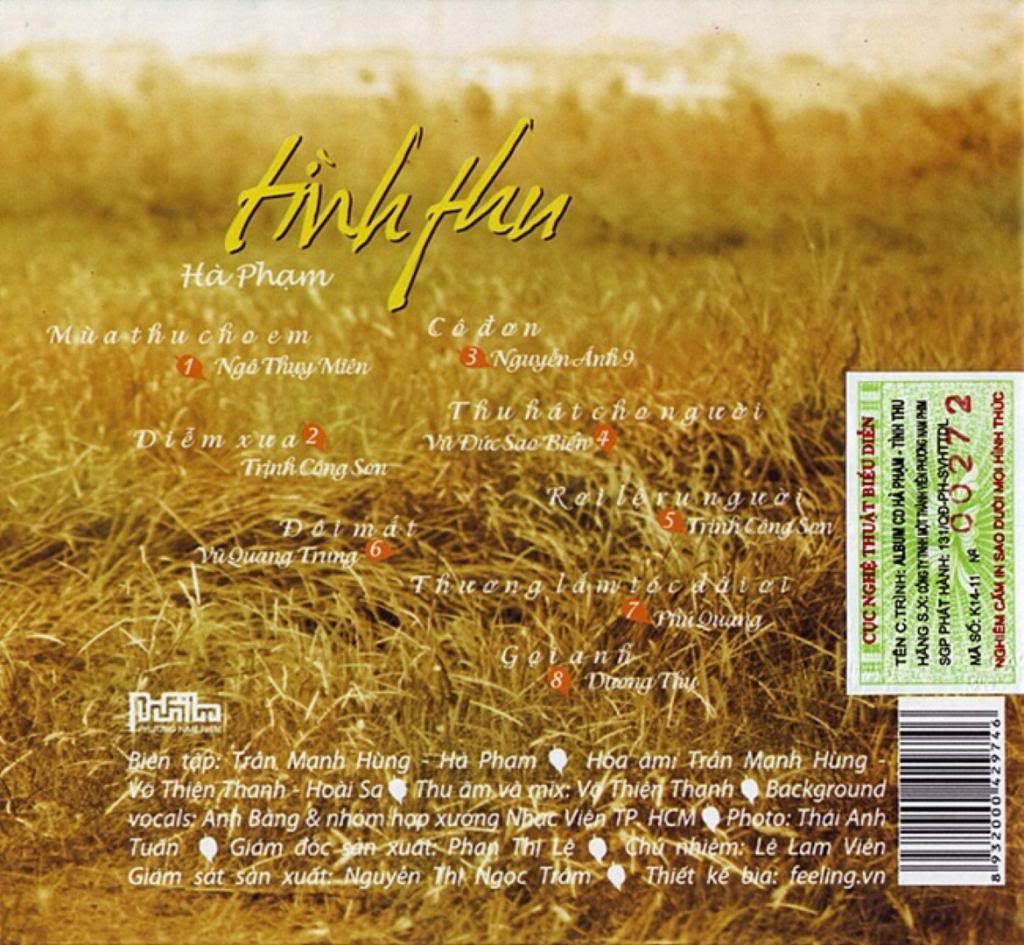 Phương Nam CD - Tình Thu