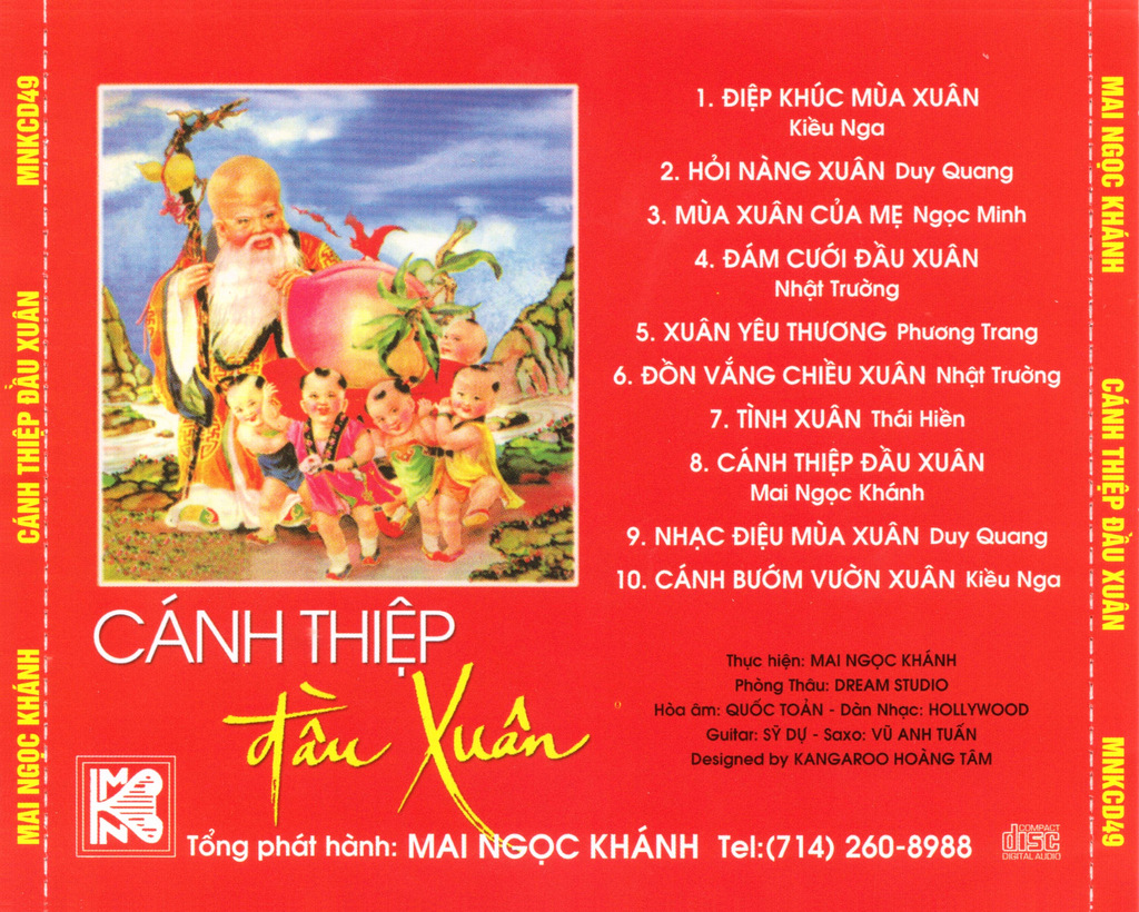 Mai Ngọc Khánh CD049 - Cánh Thiệp Đầu Xuân