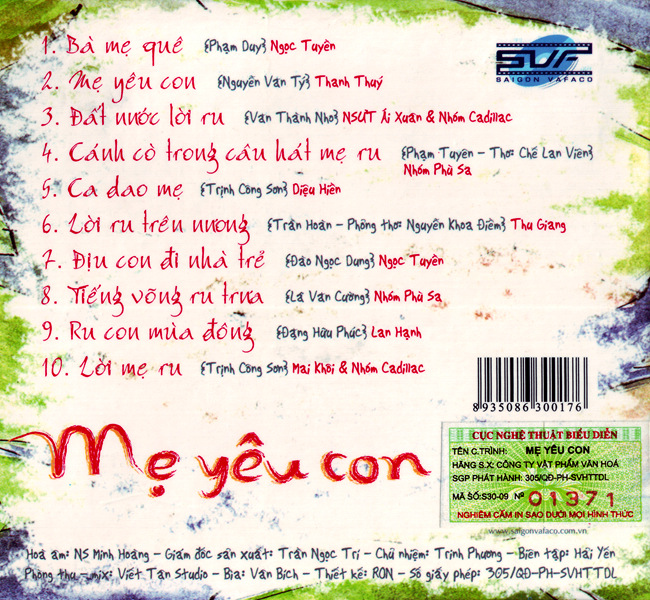 Vafaco CD - Mẹ Yêu Con