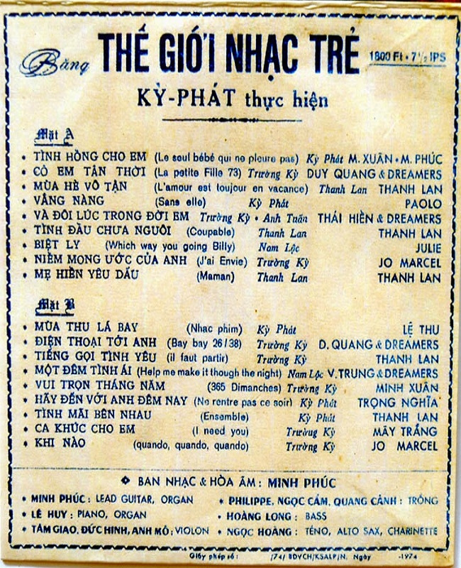 Thế Giới Nhạc Trẻ 1