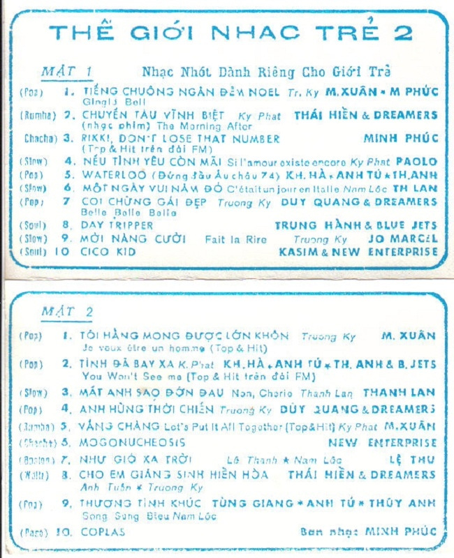 Thế Giới Nhạc Trẻ 2