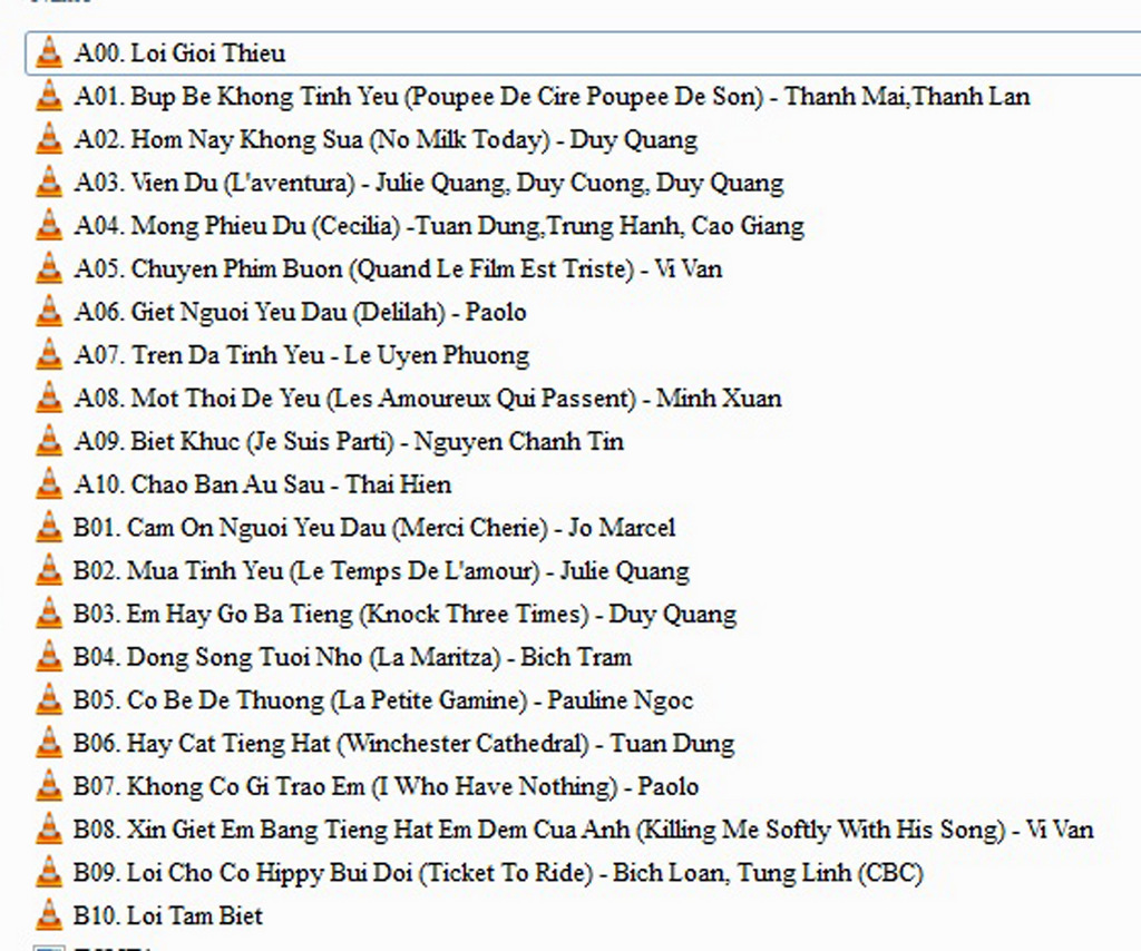Tình Ca Nhạc Trẻ 1