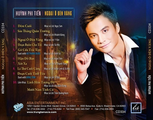 Asia CDCS53 - Huỳnh Phi Tiễn - Ngoại Ô Đèn Vàng