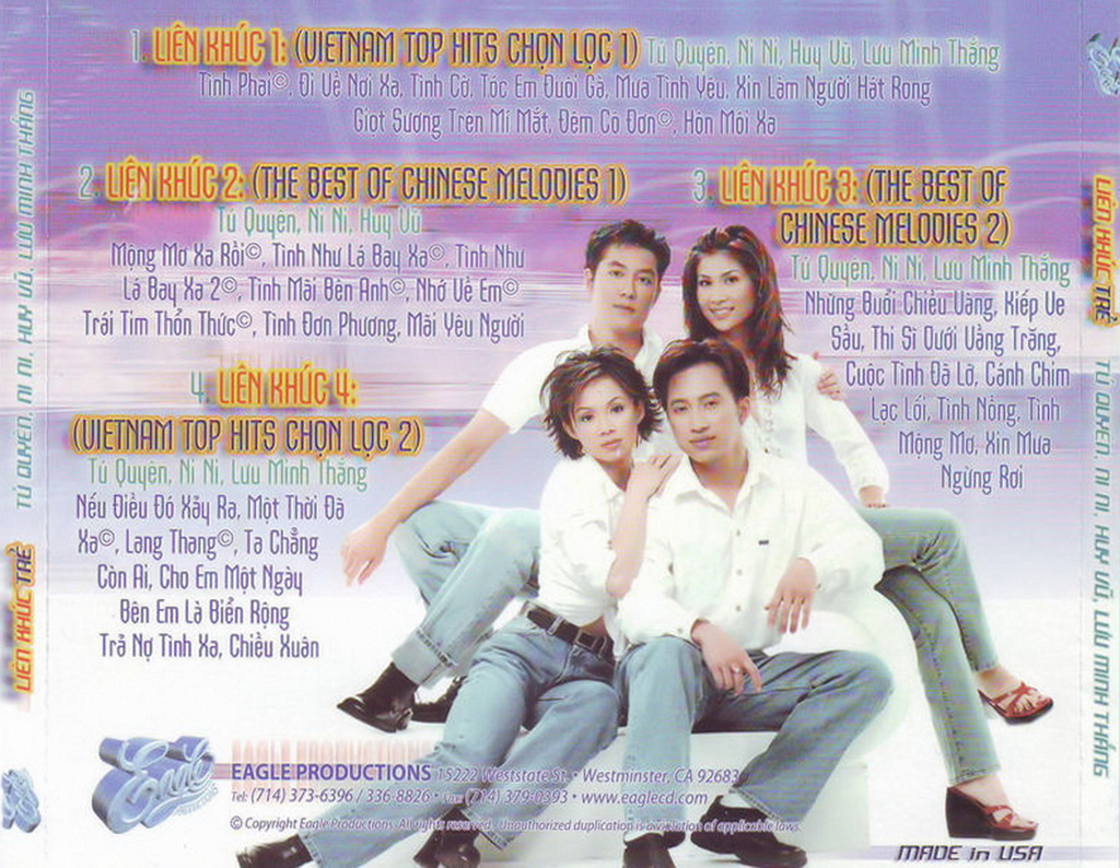 Eagle CD - Liên Khúc Trẻ 1