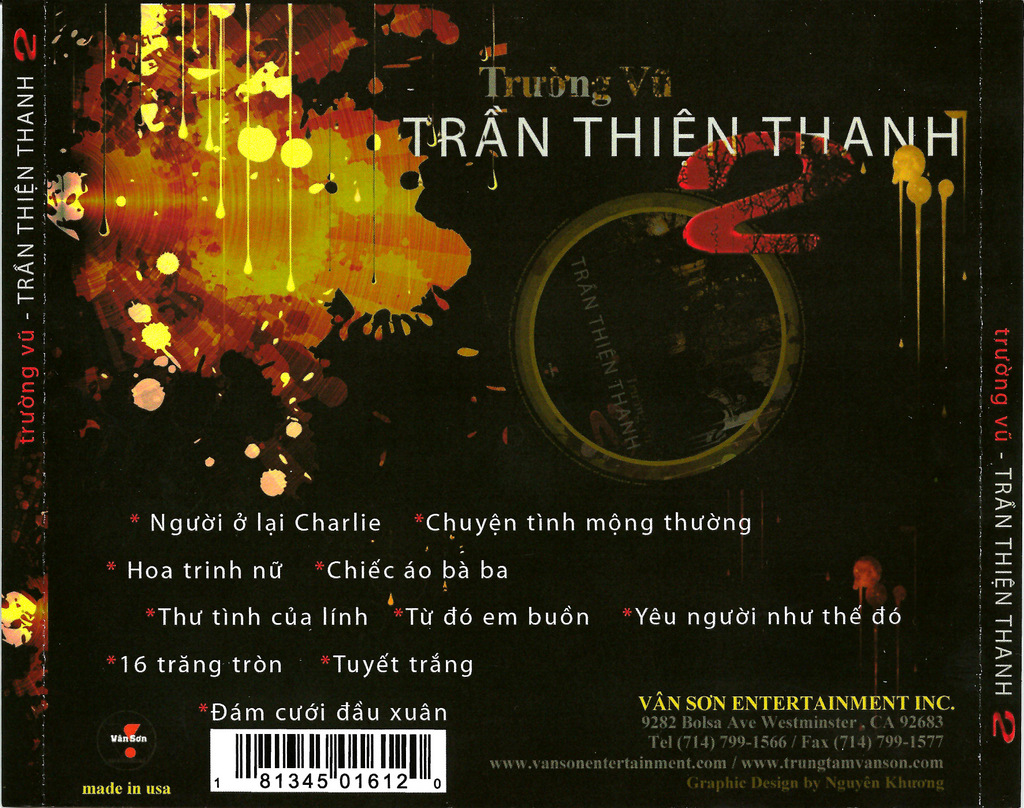 Vân Sơn CD180 - Tình Khúc Trần Thiện Thanh 2