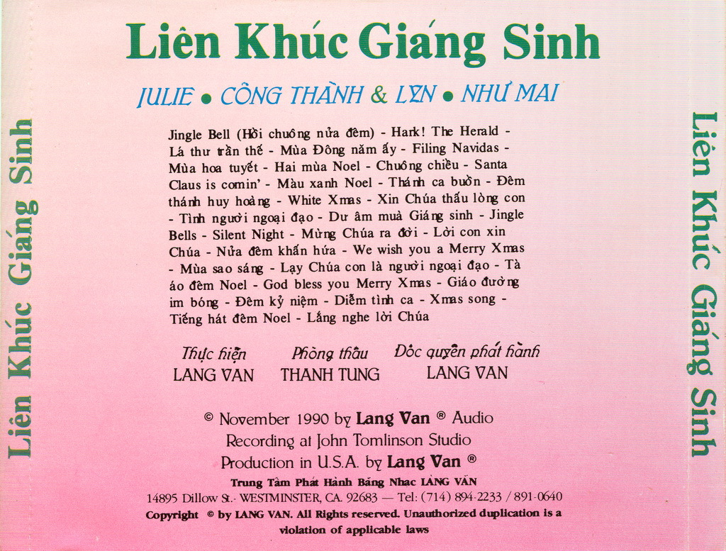 Làng Văn CD081 - Liên Khúc Giáng Sinh