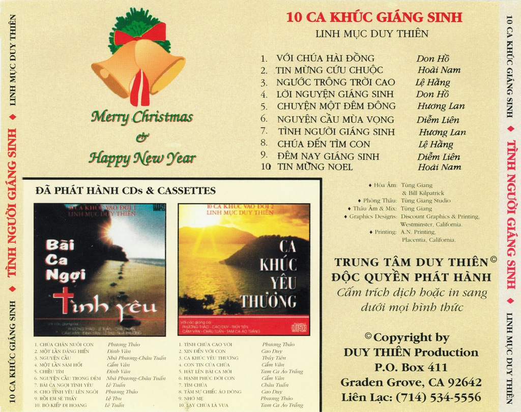 Trung Tâm Duy Thiên - Tình Người Giáng Sinh