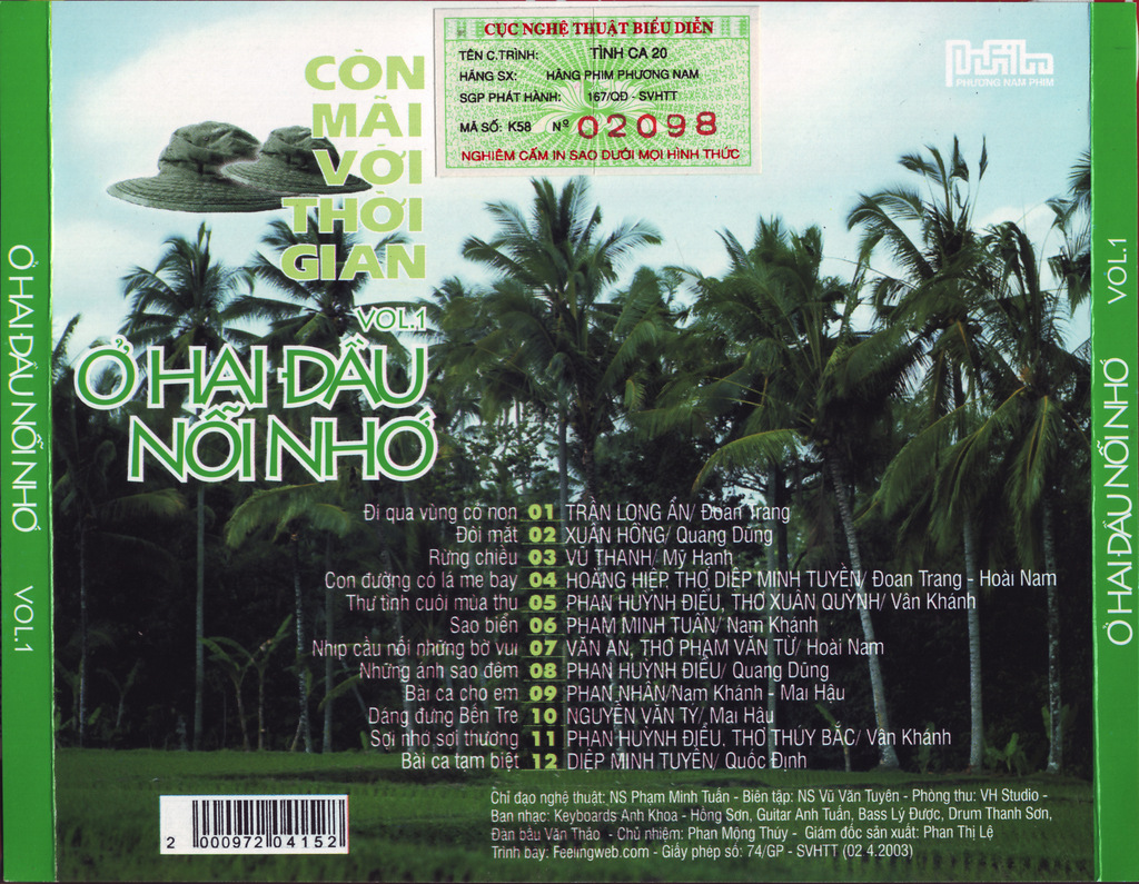 Phương Nam CD - Ở Hai Đầu Nỗi Nhớ