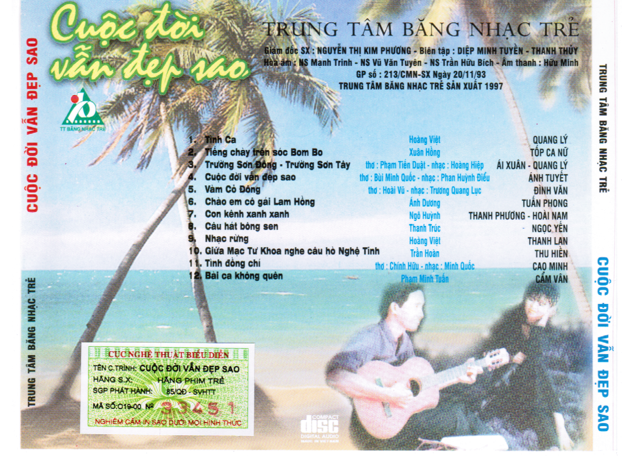 Băng Nhạc Trẻ CD - Cuộc Đời Vẫn Đẹp Sao