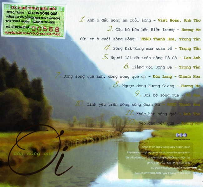 Thăng Long CD - Ơi Con Sông Quê