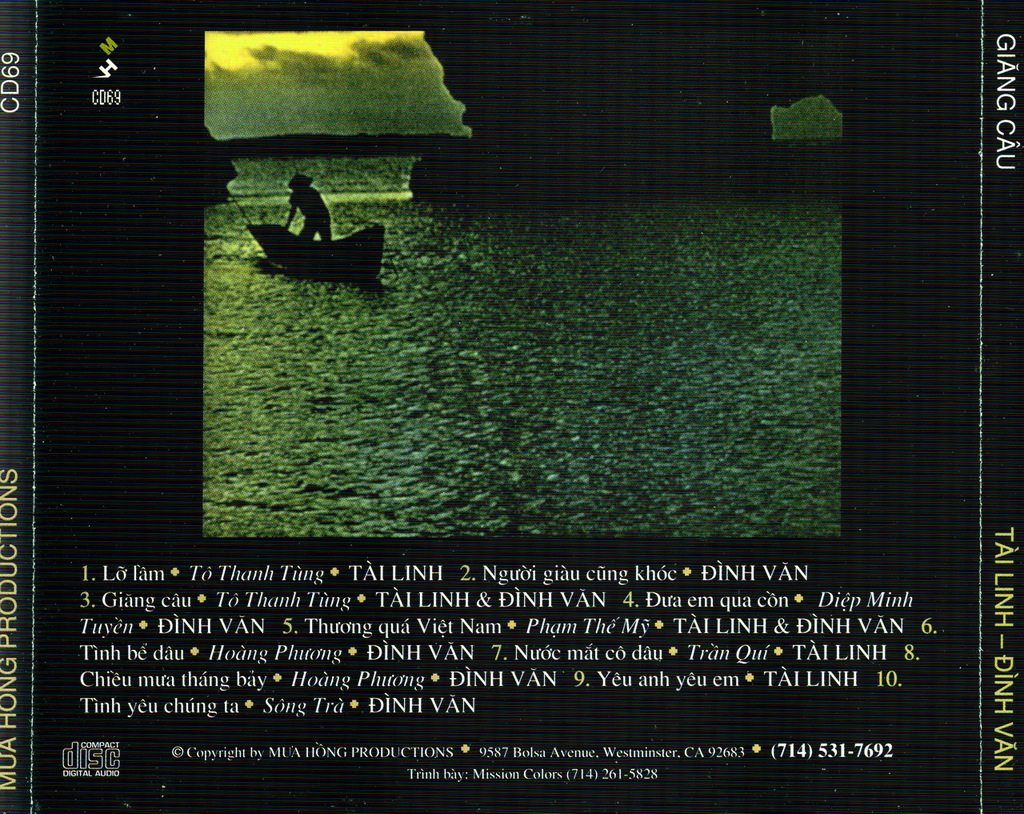 Mưa Hồng CD069 - Tài Linh, Đình Văn - Giăng Câu