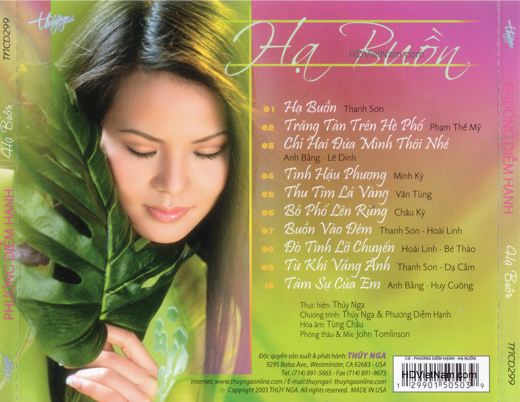 Thúy Nga CD299 - Hạ Buồn