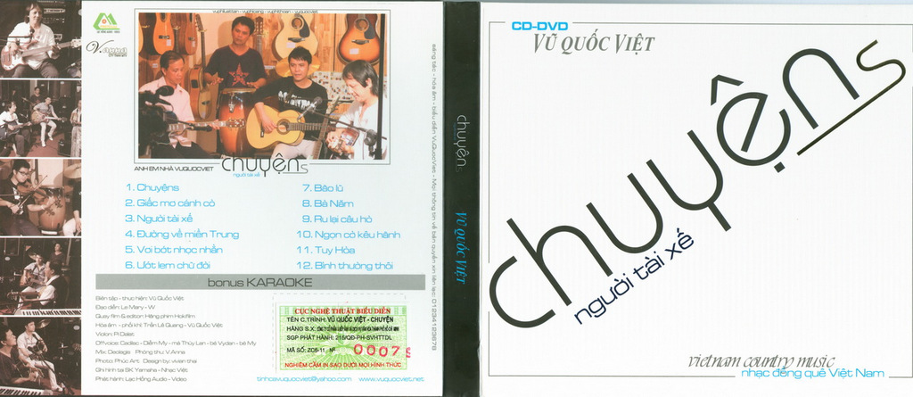 Lạc Hồng CD - Chuyện Người Tài Xế (CD & DVD)
