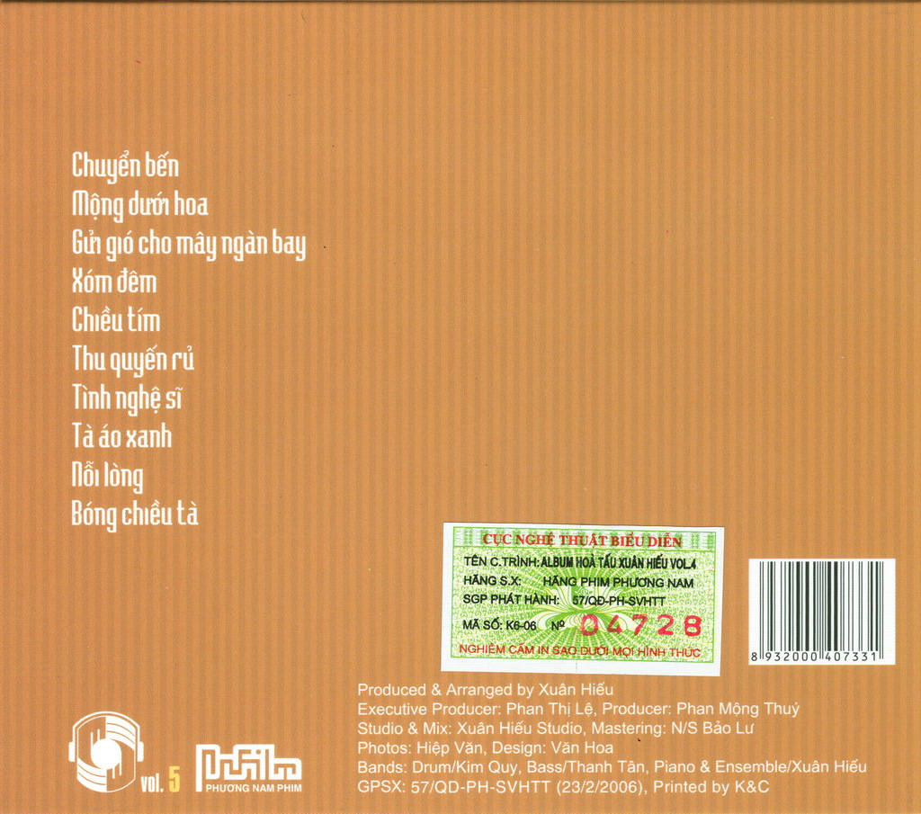 Phương Nam CD - Tình Nghệ Sĩ