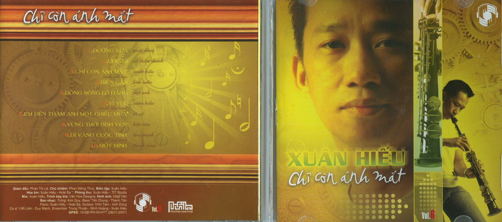 Phương Nam CD - Xuân Hiếu Vol 6 - Chỉ Còn Ánh Mắt
