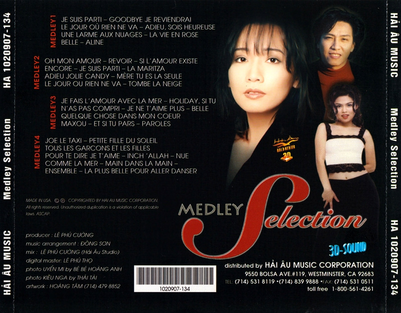 Hải Âu CD134 - French Medley Selection
