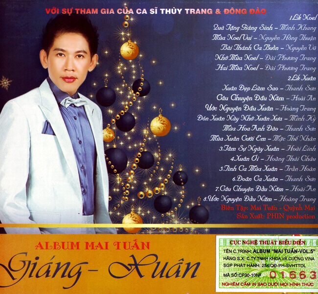 Khoa & Cường Vina CD - Mai Tuấn - Giáng Xuân