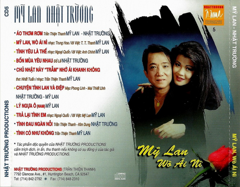 Nhật Trường CD05 - Mỹ Lan - Wò Ái Ni