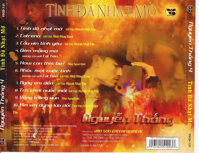 Vân Sơn CD131 - Tình Đã Nhạt Mờ