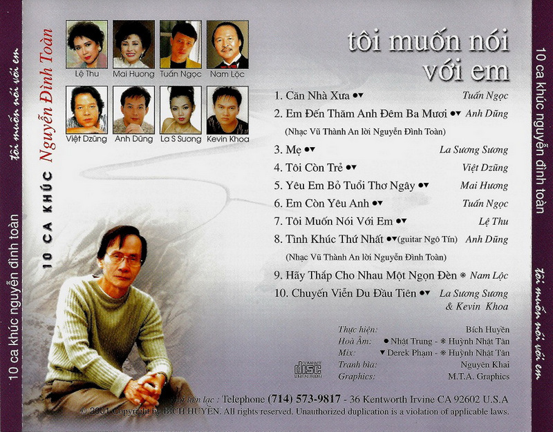 Bích Huyền CD - Tôi Muốn Nói Với Em