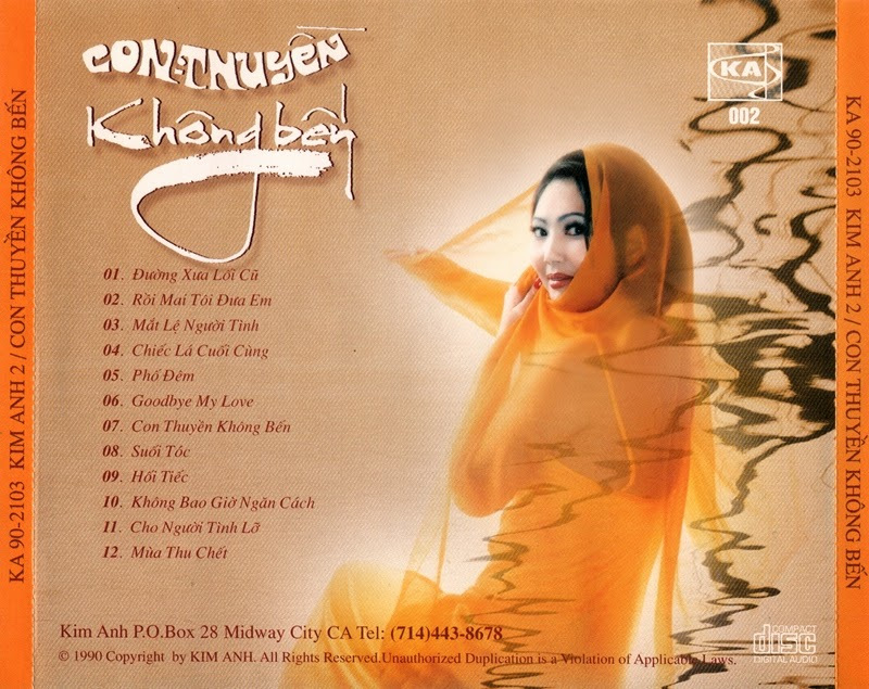 Kim Anh CD2 - Con Thuyền Không Bến