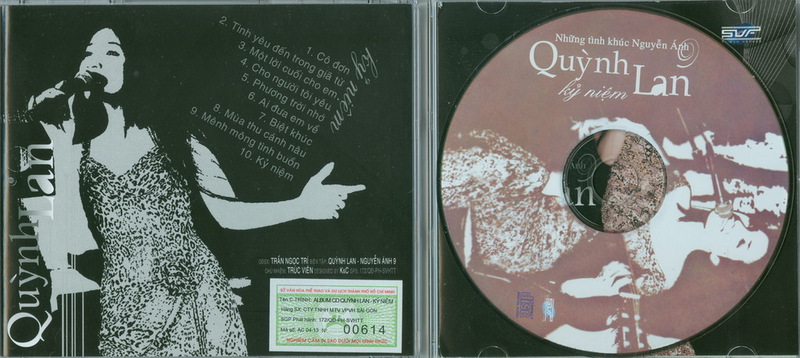 Vafaco CD - Kỷ Niệm - Tình Khúc Nguyễn Ánh 9