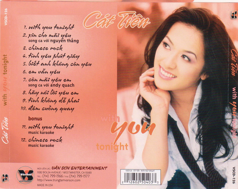 Vân Sơn CD126 - With You Tonight