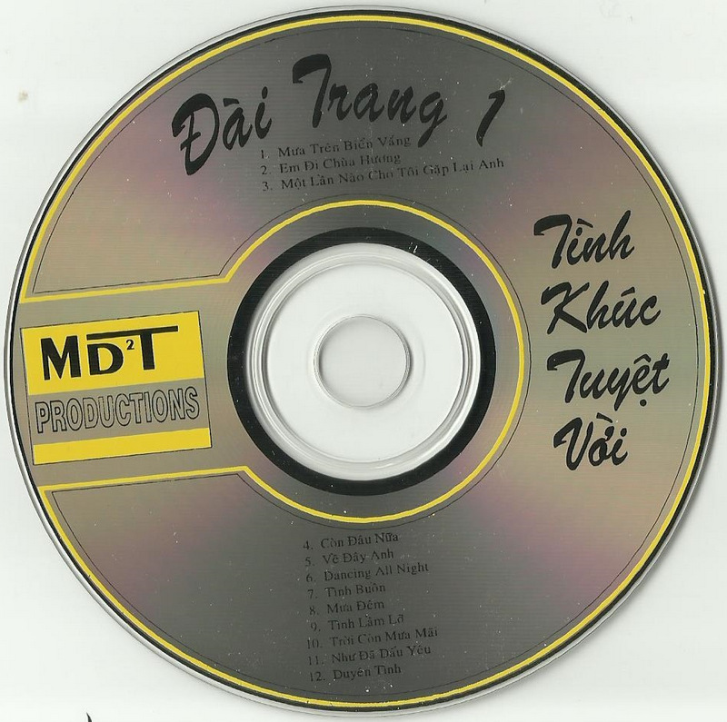 MDT CD - Đài Trang 1 - Tình Khúc Tuyệt Vời
