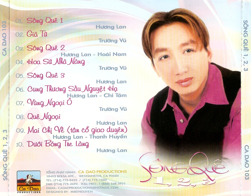 Ca Dao CD103 - Trường Vũ - Sông Quê 1, 2, 3