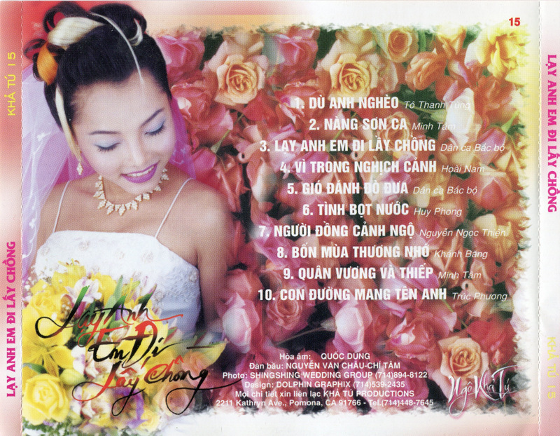 Khả Tú CD15 - Lạy Anh Em Đi Lấy Chồng
