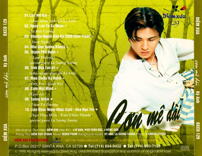 Diễm Xưa CD129 - Cơn Mê Dài