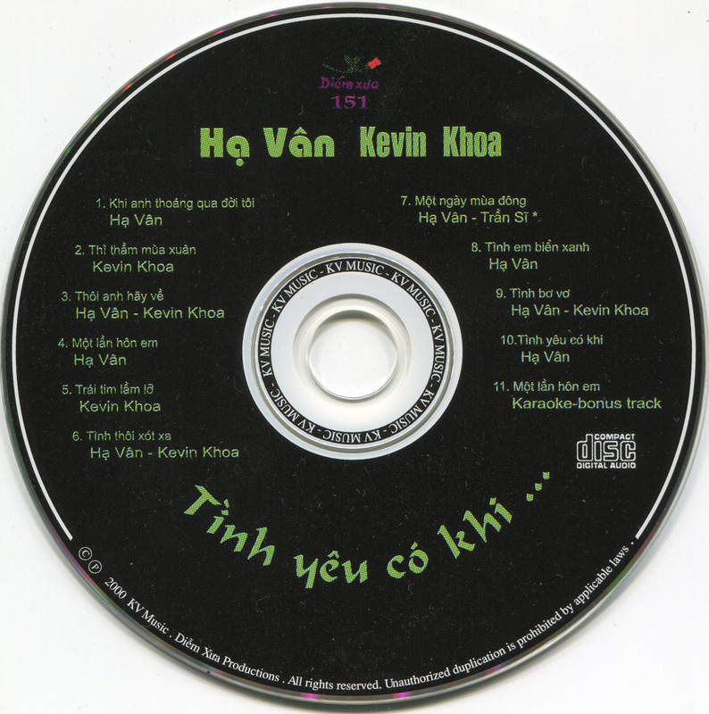 Diễm Xưa CD151 - Tình Yêu Có Khi