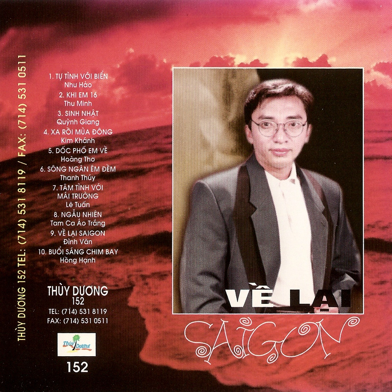 Thùy Dương CD152 - Về Lại Sài Gòn