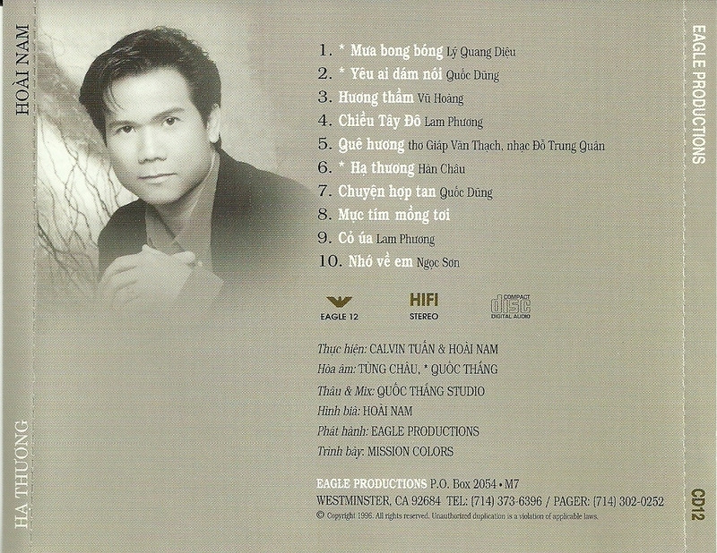 Eagle CD012 - Hạ Thương