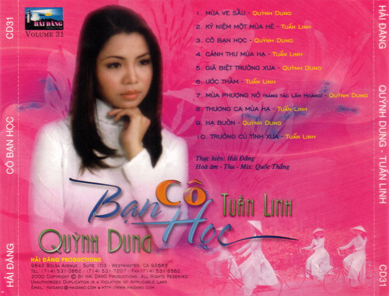 Hải Đăng CD031 - Cô Bạn Học