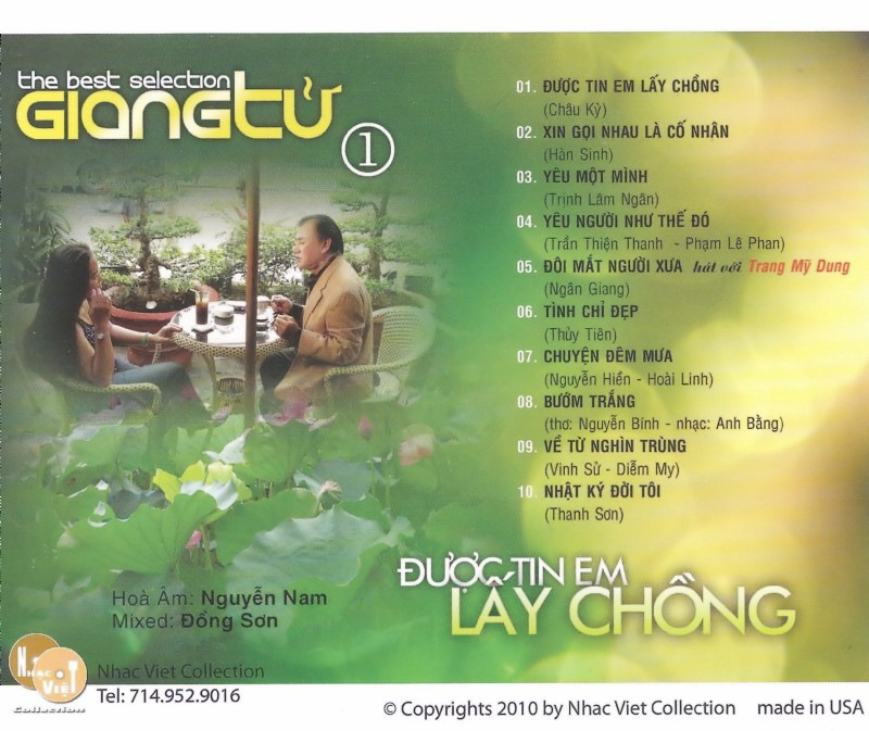 Nhạc Việt CD - Được Tin Em Lấy Chồng