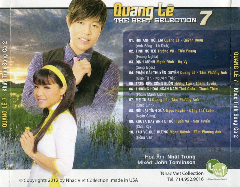 Nhạc Việt CD - Khúc Tình Song Ca 2