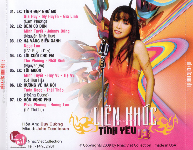 Nhạc Việt CD - Liên Khúc Tình Yêu 13