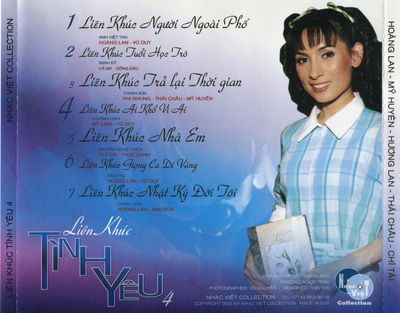 Nhạc Việt CD - Liên Khúc Tình Yêu 4