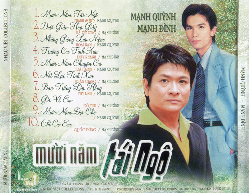 Nhạc Việt CD - Mười Năm Tái Ngộ