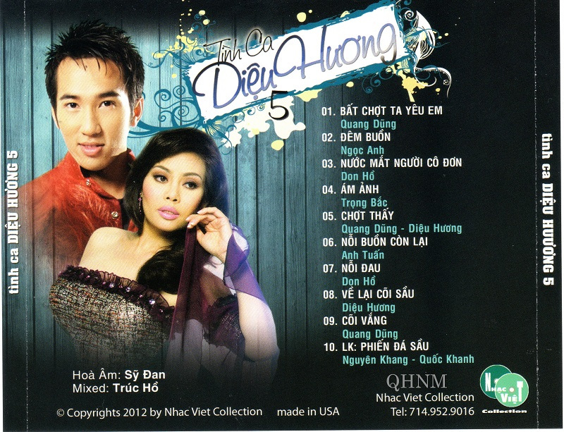 Nhạc Việt CD - Tình Ca Diệu Hương 5