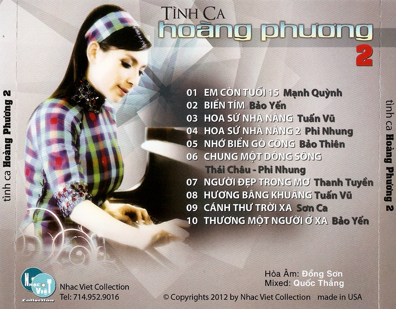 Nhạc Việt CD - Tình Ca Hoàng Phương 2