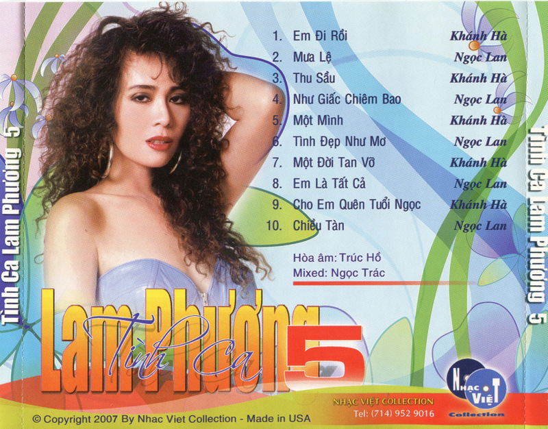 Nhạc Việt CD - Tình Ca Lam Phương 5