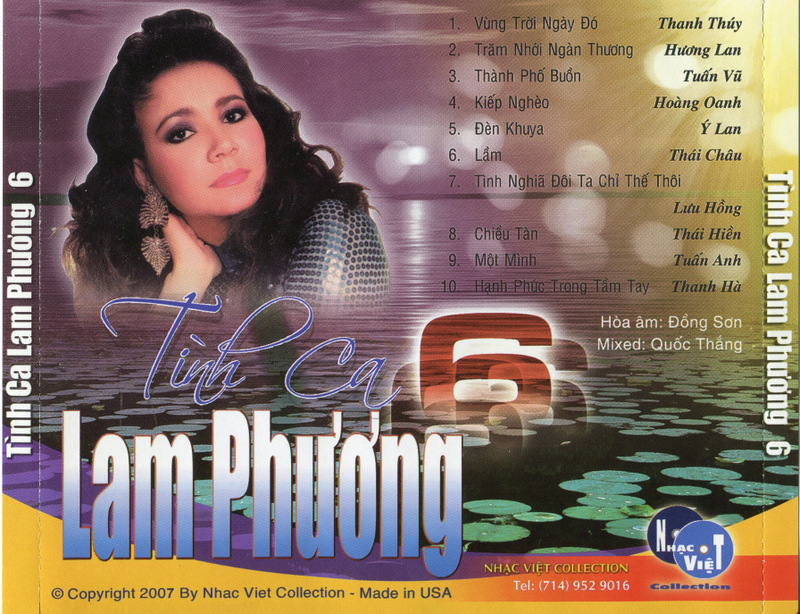 Nhạc Việt CD - Tình Ca Lam Phương 6